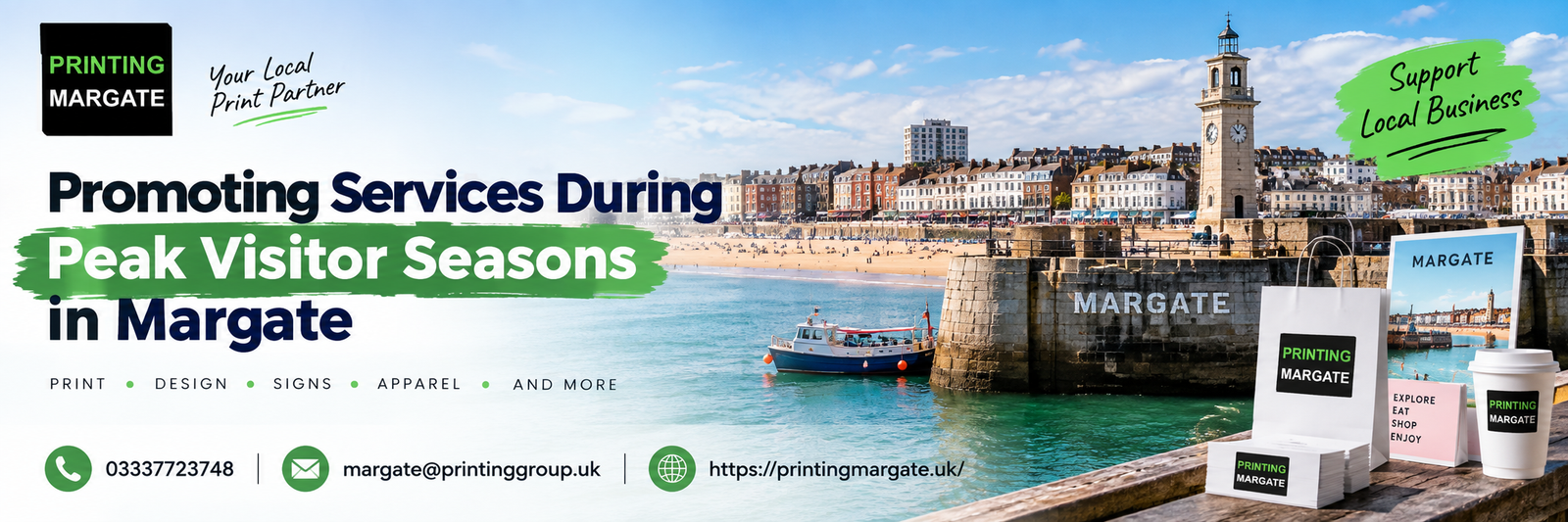 Promoting Services During Peak Visitor Seasons in Margate